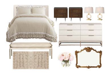 Bedroom - contemporary bedroom idea in Los Angeles