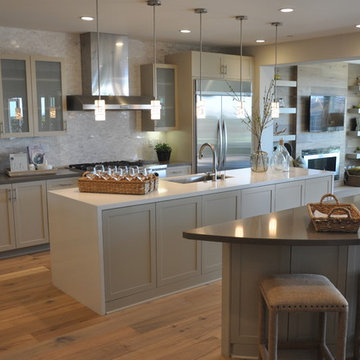 Contemporary Coastal Kitchen