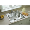 Sterling 11405-3 Southhaven 25" Single Basin Drop In Stainless - Stainless