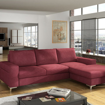 European sectional sleeper sofa SERGIO