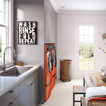 Wilsonart® Solid Surface Utility Room