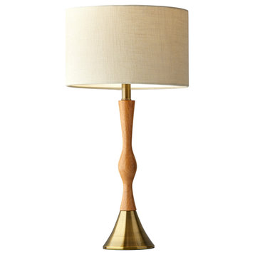 Eve Table Lamp, Natural, 25.5"