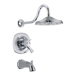 Delta Addison&trade; 17T Series Tub and Shower Trim - Tub And Shower Faucet Sets