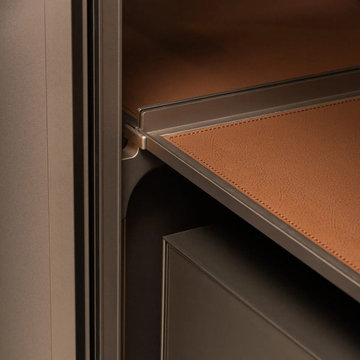 Walk-In Closet - Portale G Italian Modern Walk In Closet System