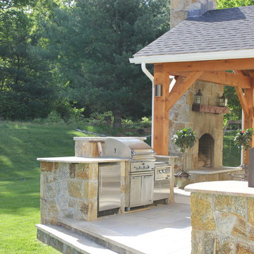 POST AND BEAM PAVILION