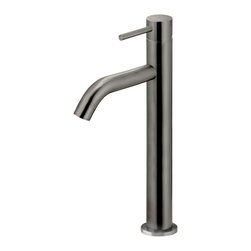 MEIR SHADOW PICCOLA TALL BASIN MIXER TAP WITH 130MM SPOUT SKU: MB03XL.01-PVDGM - Products