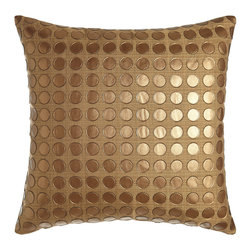 Canaan Company Modern Twist Gold Pillow - Products