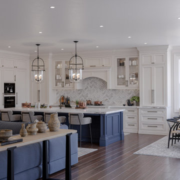 Comfortable living, kitchen, and dining space