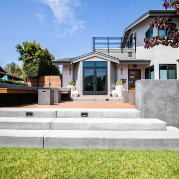 Modern Home Remodel with Black Accents