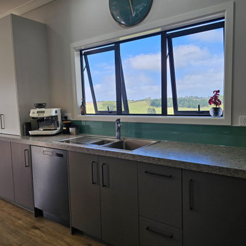 Hamilton Project | Reflections Splashback in Sage Green