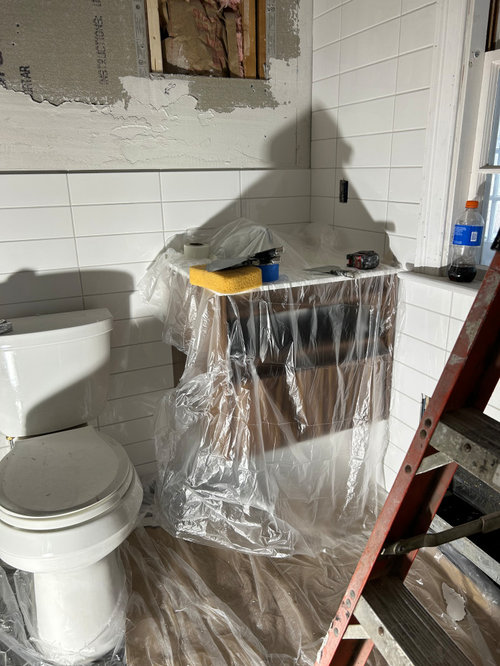 Window casing and wall Mount vanity not working