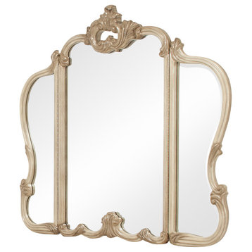Aico Platine De Royale Vanity Mirror, Champagne 09068-201