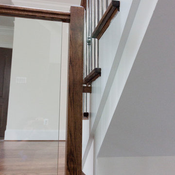Project #44 | Contemporary Staircase with Skylit Stairwell