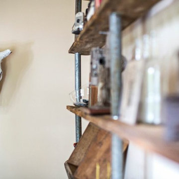 masculine,  rustic + eclectic