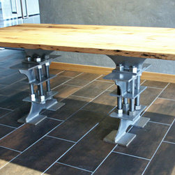 The I-Beam Dining Table - Dining Tables