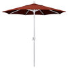 7.5' Aluminum Umbrella Push Tilt, Sunbrella, Terracotta