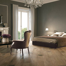 Wood look tile floor