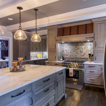 Fairfax Station, VA - Traditional - Hickory Kitchen