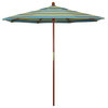 7.5' Wood Umbrella, Astoria Lagoon