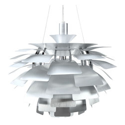 Modway Petal 31.5" Chandelier - SKU: EEI-817-SLV - Chandeliers