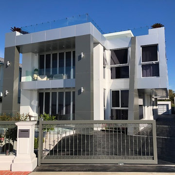 Steel Panels Facade