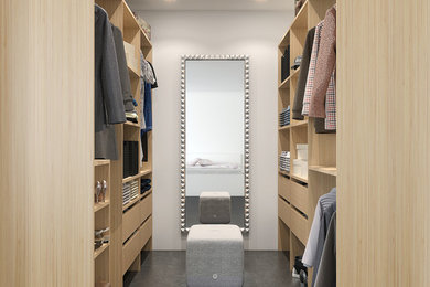 Design ideas for a modern storage and wardrobe in Gothenburg.