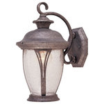Designers Fountain - Designers Fountain 30511-RS Westchester - One Light Outdoor Wall Lantern - Our new outdoor brass lanterns feature curved seedy or amber glassWestchester One Light Outdoor Wall Lantern Rustic Silver Seedy Glass *UL Approved: YES *Energy Star Qualified: n/a  *ADA Certified: n/a  *Number of Lights: Lamp: 1-*Wattage:100w A19 Medium Base bulb(s) *Bulb Included:No *Bulb Type:A19 Medium Base *Finish Type:Rustic Silver