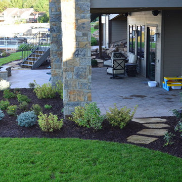 Landscape Bed and Patio