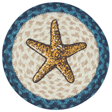 MSStarfish Printed Round Trivet 10"x10"