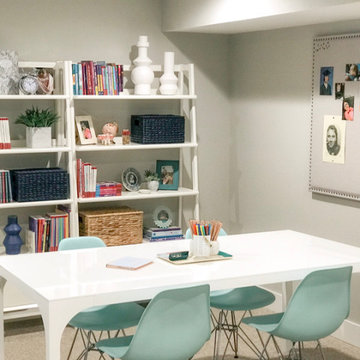 Lake Oswego Teen Bookshelves