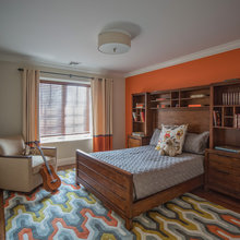 guest bedroom headboard wall