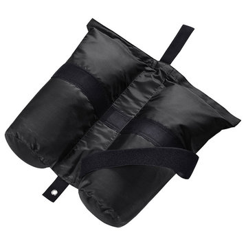 4 Pcs Weight Sand Bag w/ Grommet for Outdoor EZ Pop Up Canopy Tent Gazebo Black