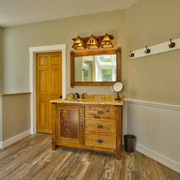 Complete Renovation of Loon Mountain Condo Kitchen, Baths, Flooring, etc.