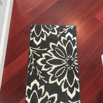 Rug and Cherry Hardwood