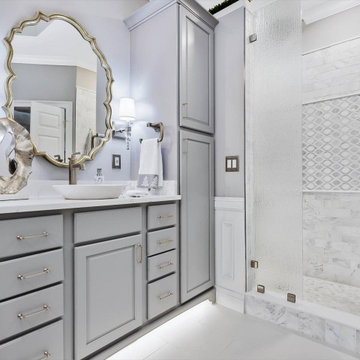 Traditional Primary Bathroom Design Pinehurst, NC