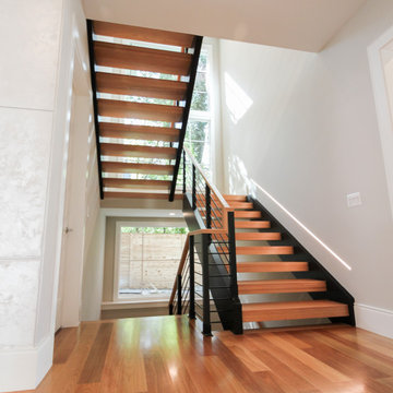 Project #73 | Bold Modern Staircase with Integrated Lighting
