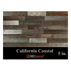 California Coastal 5" Reclaimed Wood Panels, 10 Sq Ft