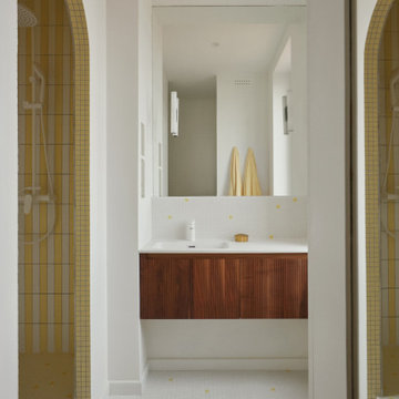 Conception de salle de bain buanderie marseillaise