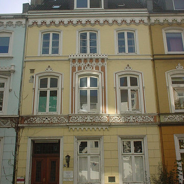 HH-ALTONA ANNENSTRASSE -DENKMALSCHUTZ. GEPLANTE FASSADENRENOVIERUNG