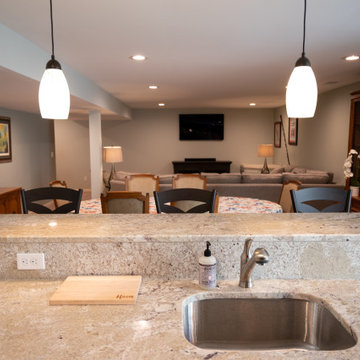 Finished Basement with Kitchen in Howell, MI