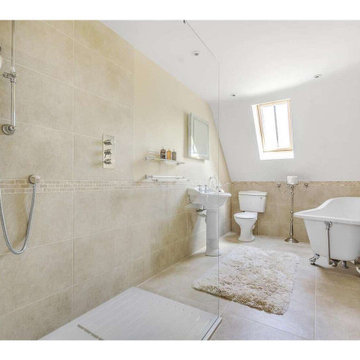 converted 1970’s bungalow into a contemporary cotswold home
