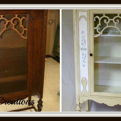Before and After - Bookcases