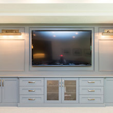 Kids Basement TV area