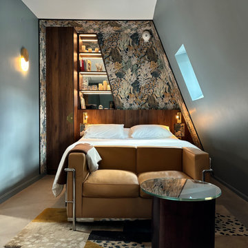 COURBET : Studio transformé en chambre d’hôtel - 16ème arrondissement de Paris