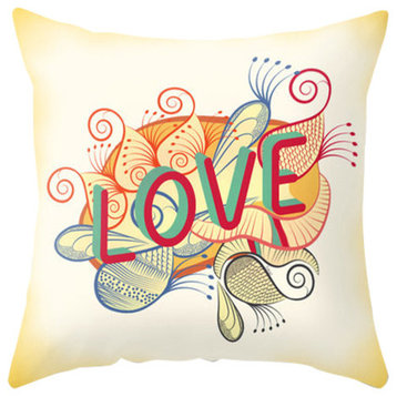 Paisley Love Pillow Cover