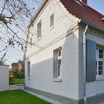 Sanierung eines alten Fachwerk-Katen an der Ostee mit Anbau