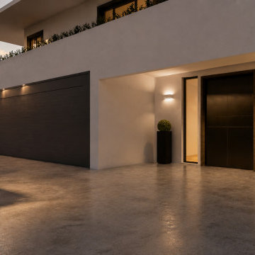 Luxury Contemporary Home with Warm Minimal Design