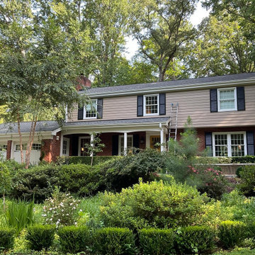 James Hardie Plank Smooth Siding in Khaki Brown