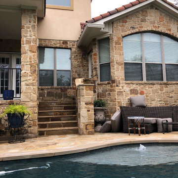K-Style Install Stone and Stucco Austin, TX