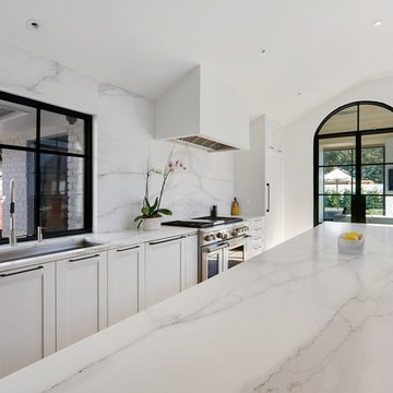 Honed Calacatta Marble